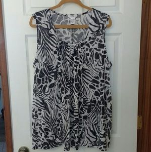 Isela Printed Tank Top